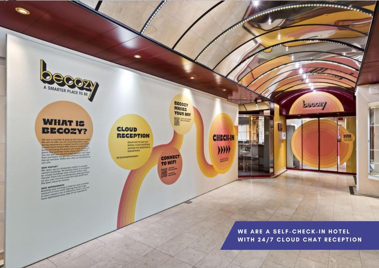 Becozy Au Parc Retro Edition Self-Check-In Rooms & Studios Fribourg Exterior photo